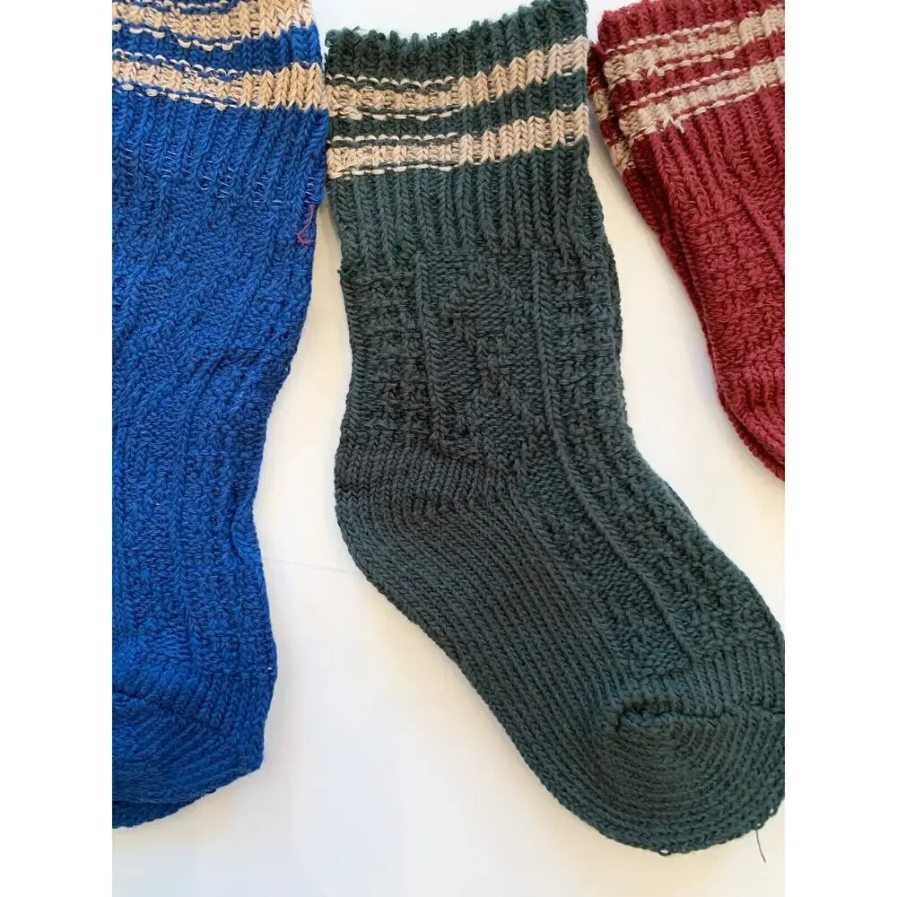 Pack of 5 Pair Boys (1-3 Years) Crew Socks Assorted Colors Sporty Preppy Look